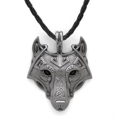 Viking Berserker Wolf Necklace