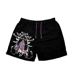 Baki Haman Japanese Anime Male Streetwear Beach Shorts