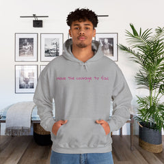 Inspirational - Courage to fail -  Unisex Heavy Blend™ Hooded Sweatshirt  SM - 5XL