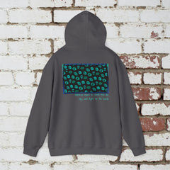 Kisses Light Up The World (Alternative Print) - Unisex Heavy Blend™ Hooded Sweatshirt