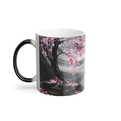 Cherry Blossom Moonlight Color Morphing Mug, 11oz