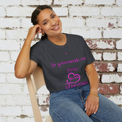 Daily Affirmation - #selflove - Unisex Softstyle T-Shirt (Small - 3XL)