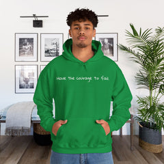 Inspirational - Courage to fail -  Unisex Heavy Blend™ Hooded Sweatshirt  SM - 5XL