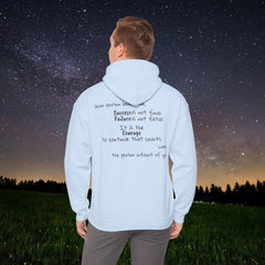 Inspirational - Courage to fail -  Unisex Heavy Blend™ Hooded Sweatshirt  SM - 5XL