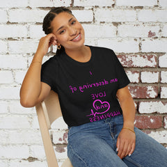 Daily Affirmation - #selflove - Unisex Softstyle T-Shirt (Small - 3XL)