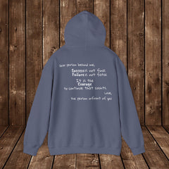 Inspirational - Courage to fail -  Unisex Heavy Blend™ Hooded Sweatshirt  SM - 5XL