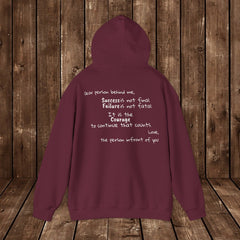 Inspirational - Courage to fail -  Unisex Heavy Blend™ Hooded Sweatshirt  SM - 5XL