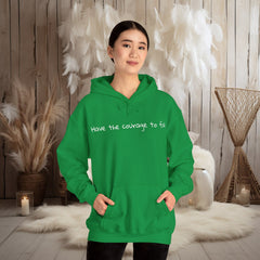 Inspirational - Courage to fail -  Unisex Heavy Blend™ Hooded Sweatshirt  SM - 5XL