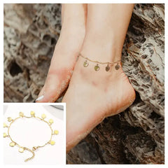 Adjustable Snake Chain Anklet for Women Girls