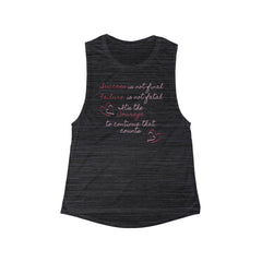 Inspirational - Courage - Women's Flowy Scoop Muscle Tank