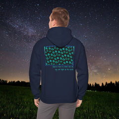 Kisses Light Up The World (Alternative Print) - Unisex Heavy Blend™ Hooded Sweatshirt