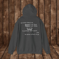 Inspirational - Courage to fail -  Unisex Heavy Blend™ Hooded Sweatshirt  SM - 5XL