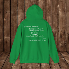 Inspirational - Courage to fail -  Unisex Heavy Blend™ Hooded Sweatshirt  SM - 5XL