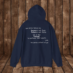 Inspirational - Courage to fail -  Unisex Heavy Blend™ Hooded Sweatshirt  SM - 5XL