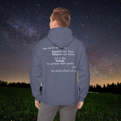 Inspirational - Courage to fail -  Unisex Heavy Blend™ Hooded Sweatshirt  SM - 5XL