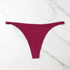 Silk Seamless Bikini Bottom