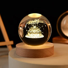 Celestial 3D Night Crystal Ball