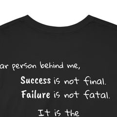 Inspirational - Courage to fail - Unisex Heavy Cotton Tee - SM-5XL