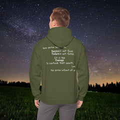 Inspirational - Courage to fail -  Unisex Heavy Blend™ Hooded Sweatshirt  SM - 5XL