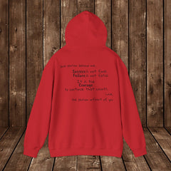 Inspirational - Courage to fail -  Unisex Heavy Blend™ Hooded Sweatshirt  SM - 5XL