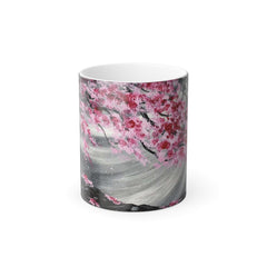 Cherry Blossom Moonlight Color Morphing Mug, 11oz