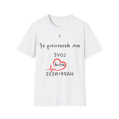 Daily Affirmation - #selflove - Unisex Softstyle T-Shirt (Small - 3XL)