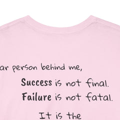 Inspirational - Courage to fail - Unisex Heavy Cotton Tee - SM-5XL