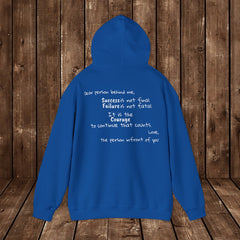 Inspirational - Courage to fail -  Unisex Heavy Blend™ Hooded Sweatshirt  SM - 5XL