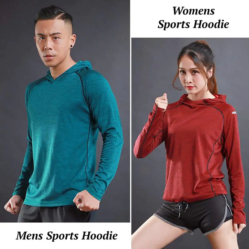 Long Sleeve Athletic Sports Hoodie