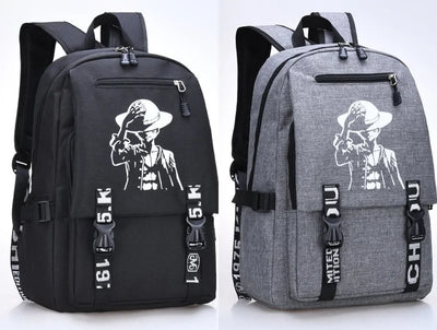 Anime ONE PIECE Schoolbag / Backpack Monkey D. Luffy