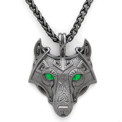 Viking Berserker Wolf Necklace