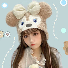 Bunny Plush Winter Cap