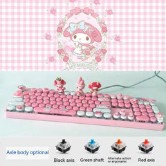 Anime Manual 87/104 Keys Mechanical Keyboard