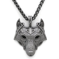 Viking Berserker Wolf Necklace