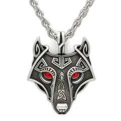 Viking Berserker Wolf Necklace