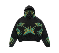 Punk Wind Ninja Printed Hoodies