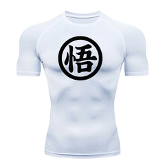 Dragon Ball Majin Buu Logo Anime Aesthetic Compression Shirt