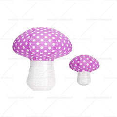 3D Hanging Mushroom Paper Lantern