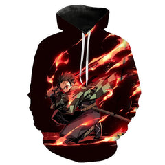 Kimetsu No Yaiba Demon Slayer Men and Women Sweatshirts 3D Printed Casual Boy Girl Kids Hoodies Pullover Anime Coats Tops