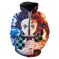 Kimetsu No Yaiba Demon Slayer Men and Women Sweatshirts 3D Printed Casual Boy Girl Kids Hoodies Pullover Anime Coats Tops