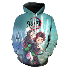 Kimetsu No Yaiba Demon Slayer Men and Women Sweatshirts 3D Printed Casual Boy Girl Kids Hoodies Pullover Anime Coats Tops