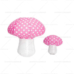 3D Hanging Mushroom Paper Lantern