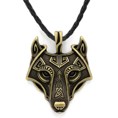 Viking Berserker Wolf Necklace