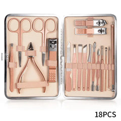 Manicure Nail Clipper Set (15, 16 and 18 peice sets)