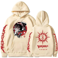 Magna Berserk Y2K Japanese Anime Hoodie New Fashion Hoodies Manga