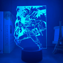 3D Lamp Anime Black Clover Asta Light