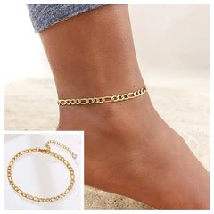 Adjustable Snake Chain Anklet for Women Girls