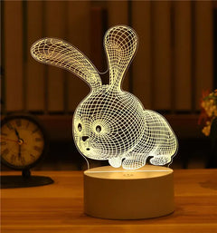 3D Led Night Light feat. Pikachu and more...