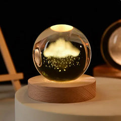 Celestial 3D Night Crystal Ball