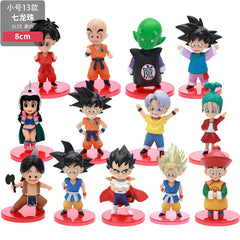 Dragon Ball Anime Figure 13 Piece DBZ Figurine PVC Statue Collection Set